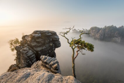 Gansfelsen Aufgenommen vom Klettergipfel Mittlerer Gansfels