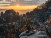 Rauschenstein und Falknertürme, November 2015  6D 96487 ML-HDR NAL © Iven Eissner : Aufnahmeort, Deutschland, Elbsandsteingebirge, Europa, Sachsen, Schmilka