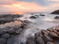 Giant's Causeway (Antrim, Nordirland)  6D 54567 2k32 © Iven Eissner : Atlantik, Aufnahmeort, County Antrim, Europa, Felsen, Gewässer, Landschaft, Langzeitbelichtung, Meer, Nordirland, UK, Weiches Wasser