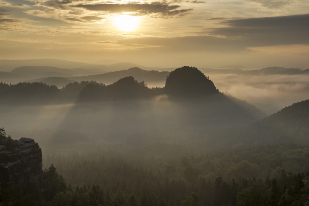 7D_05976_MULT.psd - Goldener Morgen, Teichstein, Kleiner Zschad, Elbsandsteingebirge (Sächsische Schweiz)