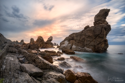 Kantabrien  6D 156452 NAL | © Iven Eissner : Atlantik, Europa, Felsen, Geologische Formation, Gewässer, Kantabrien, Landschaft, Meer, Spanien