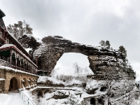 Prebischtor im Winter  6D 158932-Pano 2k © Iven Eissner : Jahreszeiten, Winter, Europa