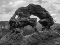 Felsskulptur, Elbsandsteingebirge  6D 110283-SW-NAL © Iven Eissner : Aufnahmeort, Deutschland, Elbsandsteingebirge, Europa, Großer Zschand, Sachsen